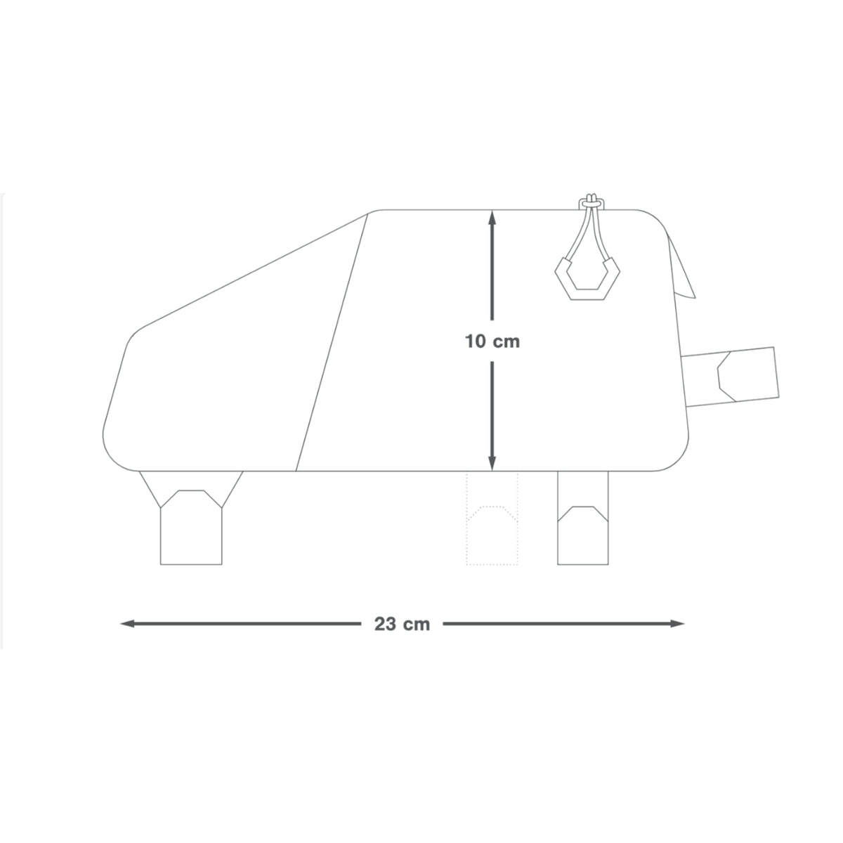 Backcountry Top Tube Pack（1L）