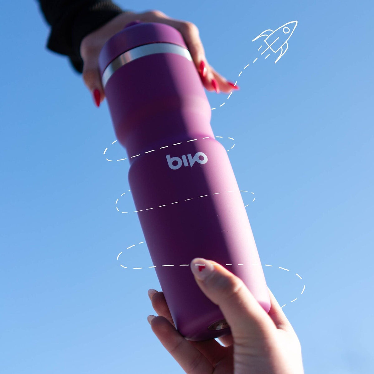 bivo Trio ステンレス製保冷ボトル