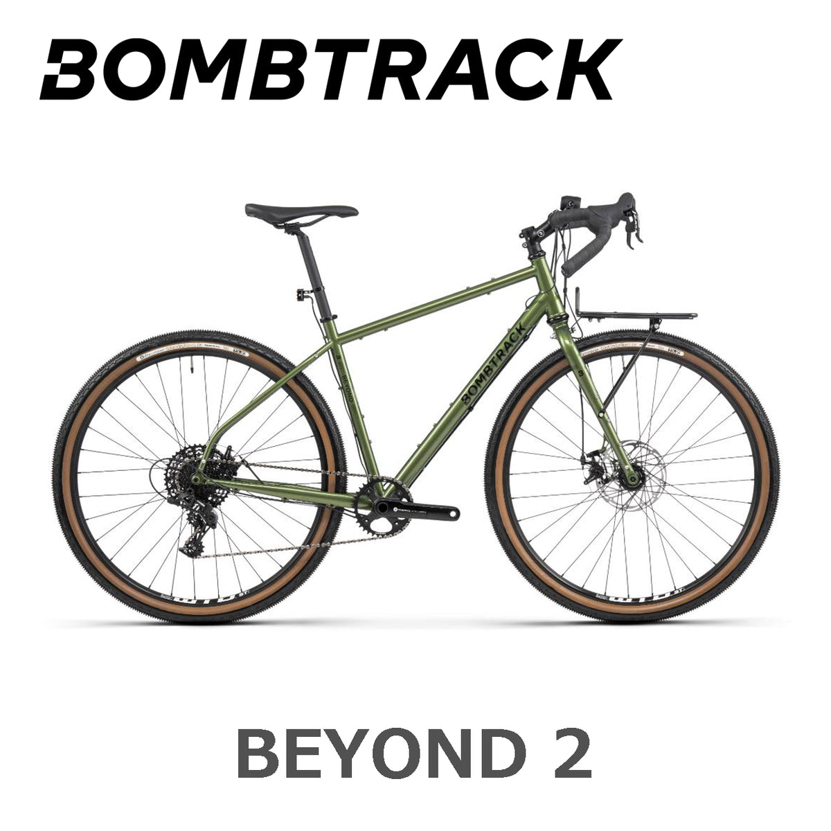 BOMBTRACK BEYOND 2 クロモリツーリングバイク メタリックグリーン