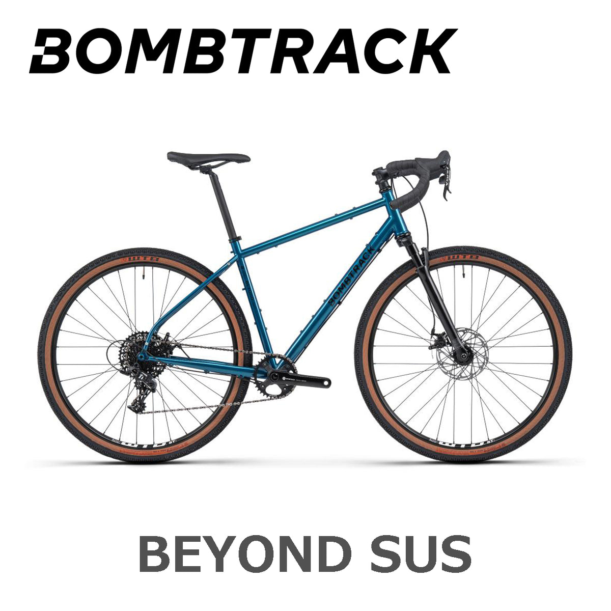 BOMBTRACK BEYOND SUS フロントサスペンション搭載ツーリングバイク メタリックティール