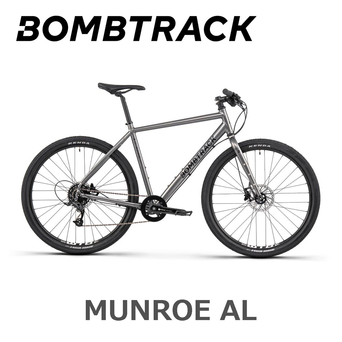 BOMBTRACK MUNROE AL 650Bツーリングバイク マットペブルグレー