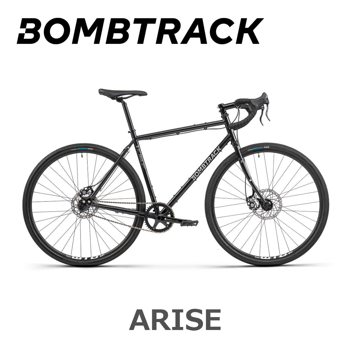 BOMBTRACK ARISE クロモリシングルスピードバイク メタリックブラック