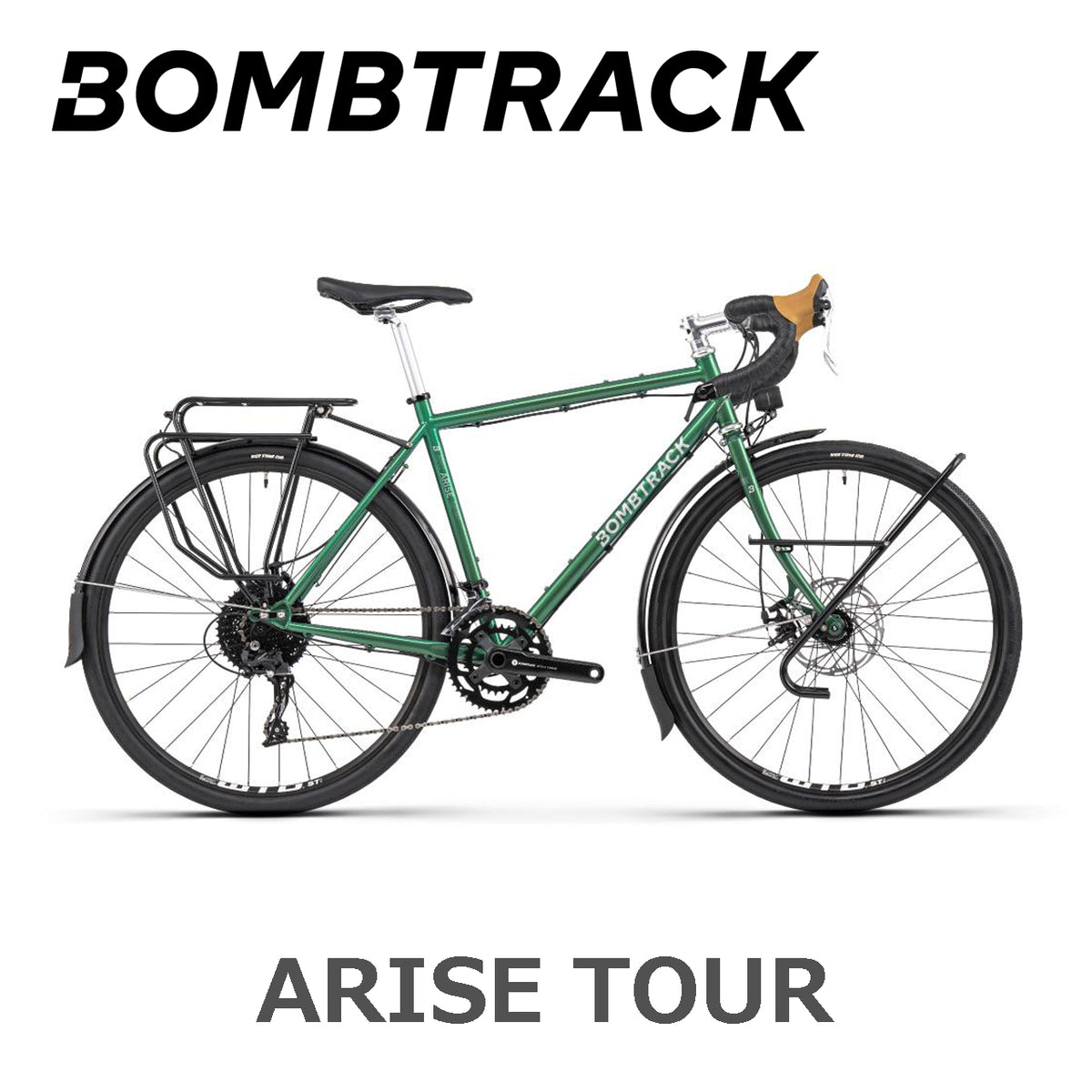 BOMBTRACK ARISE TOUR クロモリツーリングバイク メタリックグリーン