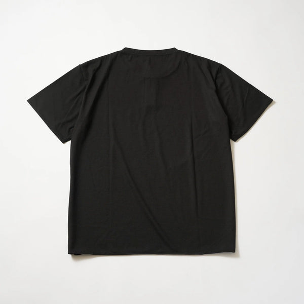 BRING WUNDERWEAR ヘンリーネックTシャツ メリノウール混高機能Tシャツ