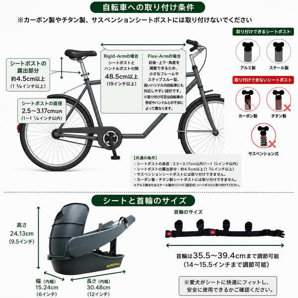 ペットシート Series2（自転車用）