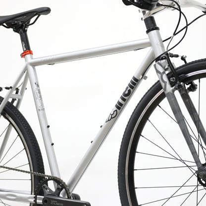 Tutto Plus silver bootleg（original custom bike｜Cues 9S）