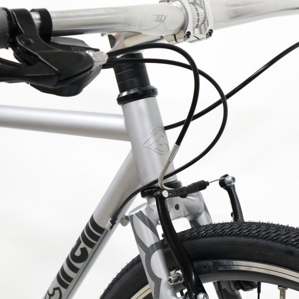 Tutto Plus silver bootleg（original custom bike｜Cues 9S）