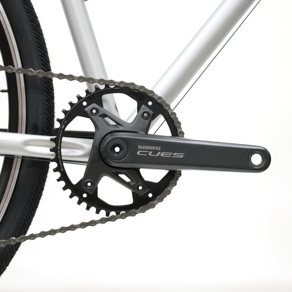 Tutto Plus silver bootleg（original custom bike｜Cues 9S）