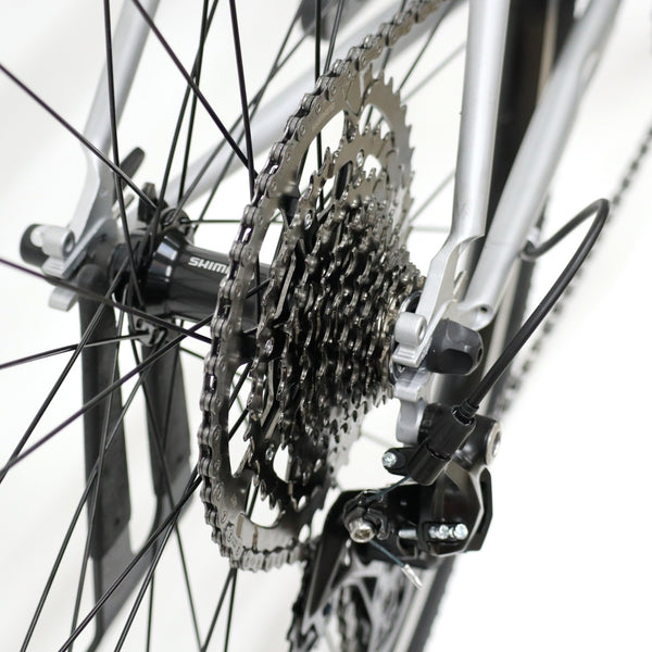 Tutto Plus silver bootleg（original custom bike｜Cues 9S）