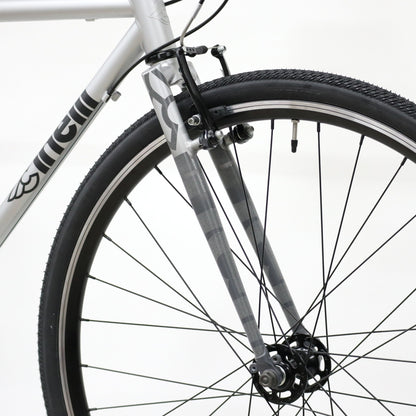 Tutto Plus silver bootleg（original custom bike｜Cues 9S）