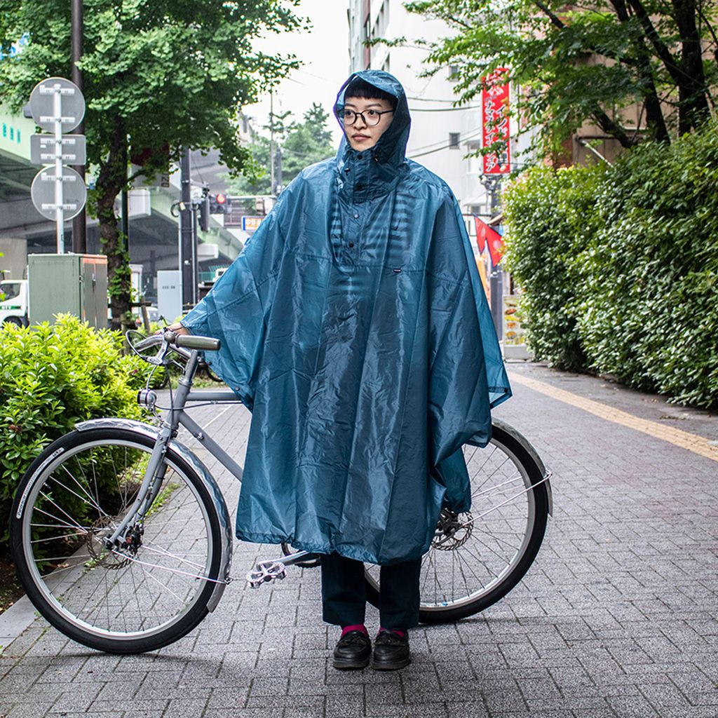 FAIRWEATHER｜PACKABLE RAIN PONCHO – 京都の自転車屋 CYCLE SHOP
