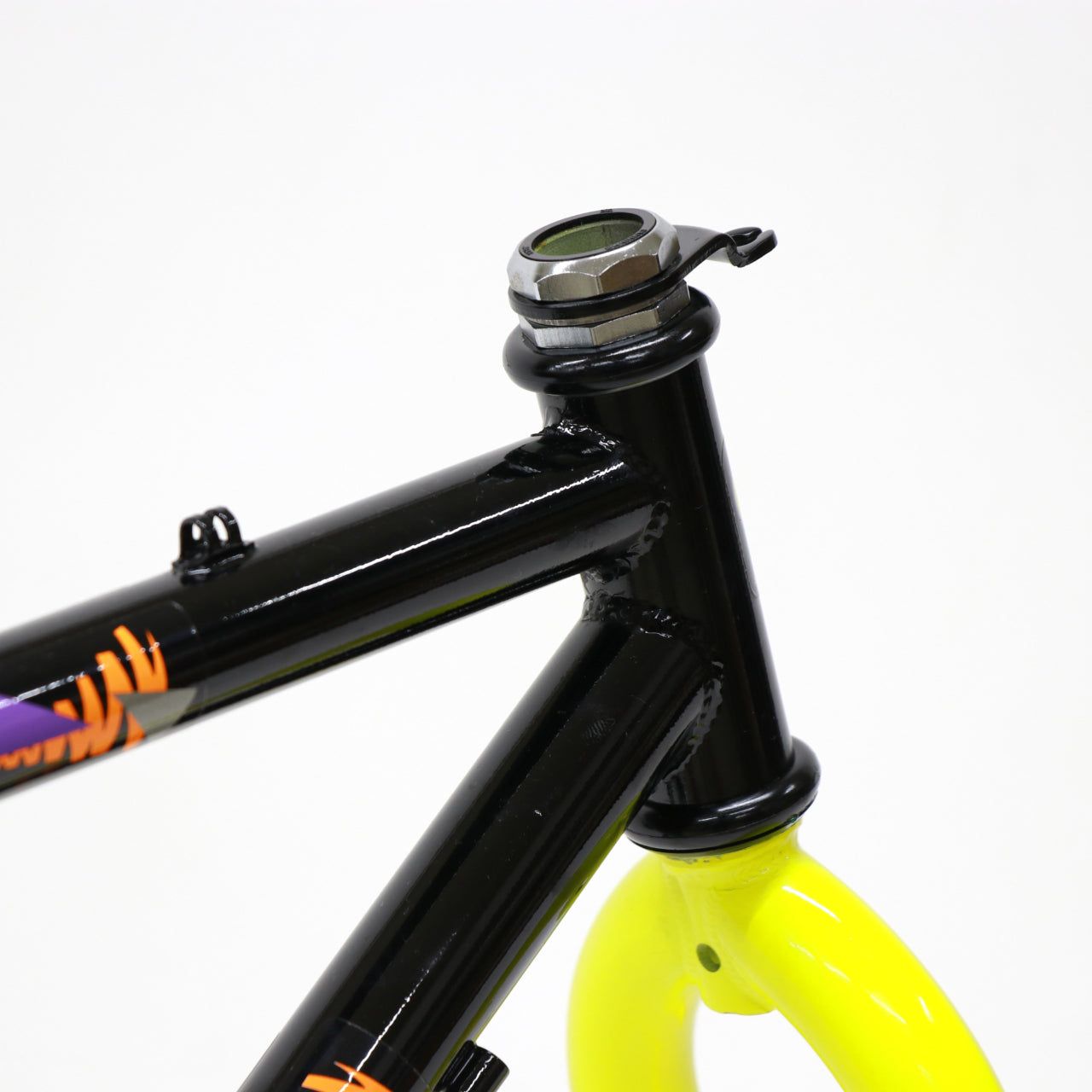 【デッドストック】Clash West OLD MTB 90’s Style フレーム（400 26inch BLACK×YELLOW）