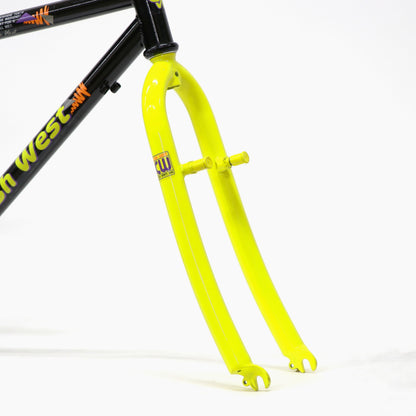 【デッドストック】Clash West OLD MTB 90’s Style フレーム（400 26inch BLACK×YELLOW）