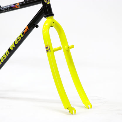 【デッドストック】Clash West OLD MTB 90’s Style フレーム（400 26inch BLACK×YELLOW）