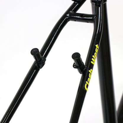 【デッドストック】Clash West OLD MTB 90’s Style フレーム（400 26inch BLACK×YELLOW）