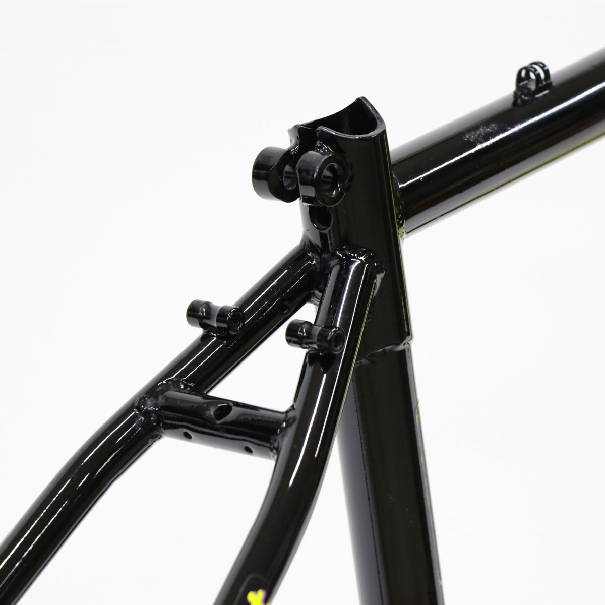 【デッドストック】Clash West OLD MTB 90’s Style フレーム（400 26inch BLACK×YELLOW）