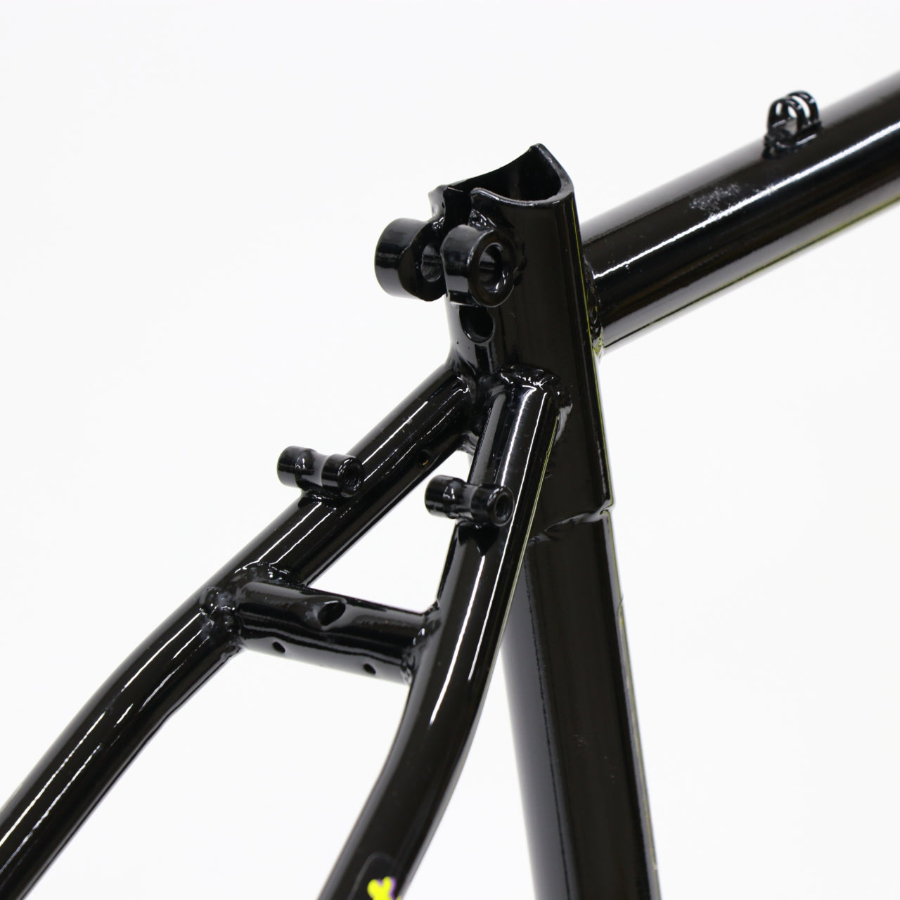 【デッドストック】Clash West OLD MTB 90’s Style フレーム（400 26inch BLACK×YELLOW）