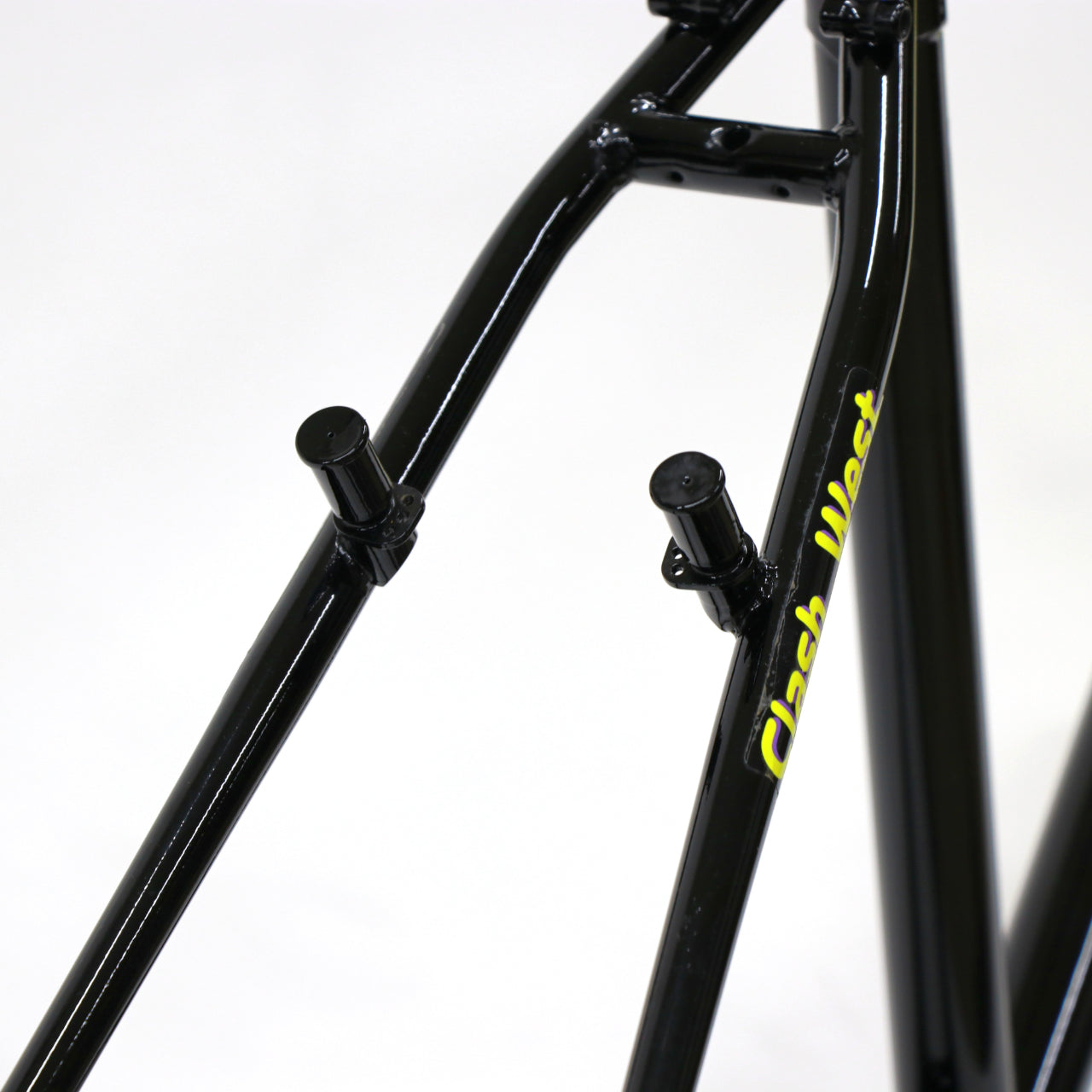 【デッドストック】Clash West OLD MTB 90’s Style フレーム（400 26inch BLACK×YELLOW）