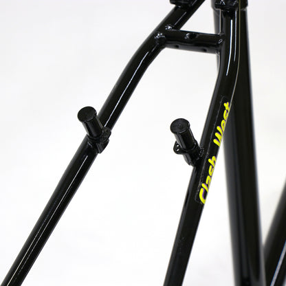 【デッドストック】Clash West OLD MTB 90’s Style フレーム（400 26inch BLACK×YELLOW）