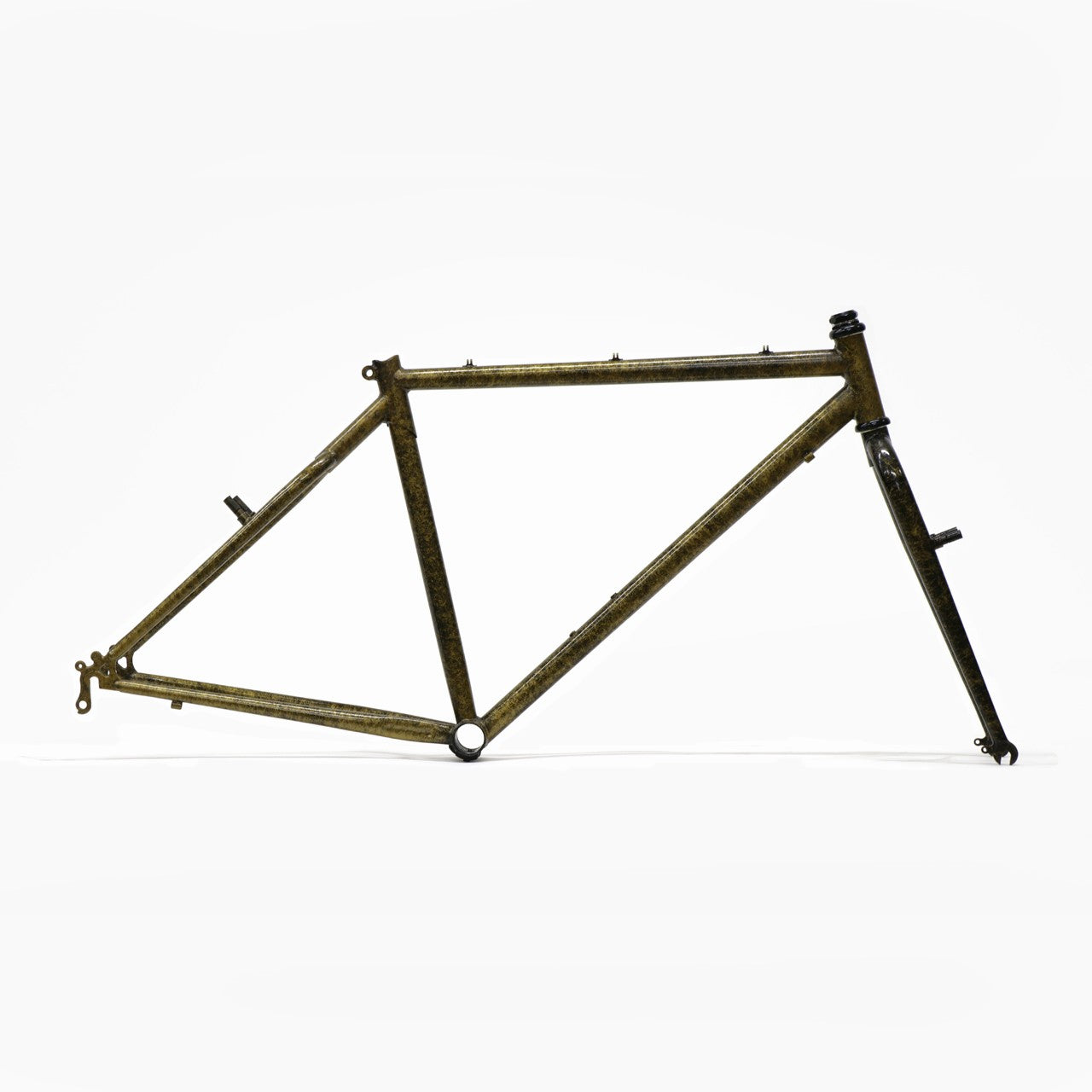 【デッドストック】OLD MTB 90’s Style フレーム（Unknown Brand｜450 26inch SPLASH GOLD×BK）