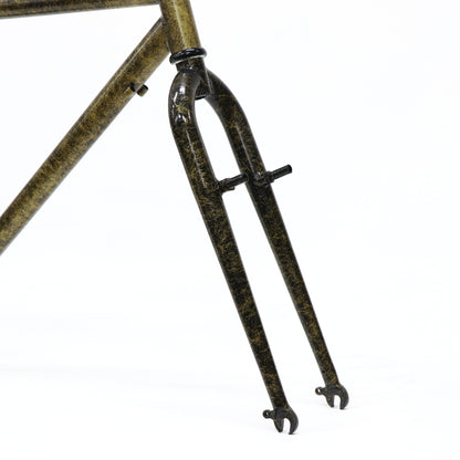 【デッドストック】OLD MTB 90’s Style フレーム（Unknown Brand｜450 26inch SPLASH GOLD×BK）