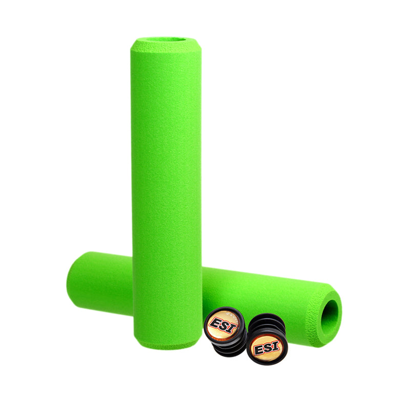 CHUNKY ESI GRIPS イーエスアイ MTB グリップ 定番 クロスバイク グリップ 小径車 グリップ シリコンフォーム グリップ 自転車 カスタムパーツ ロングライド 快適グリップ