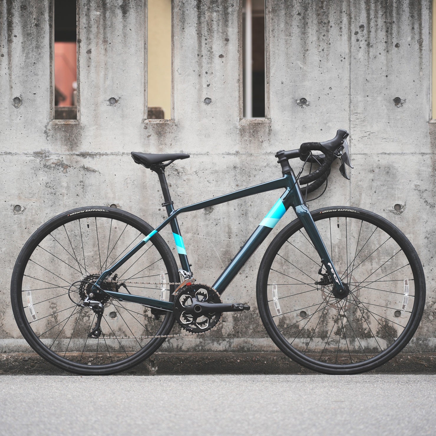 自転車 FELT ピストバイク モデル3 グレー/ターコイズ
