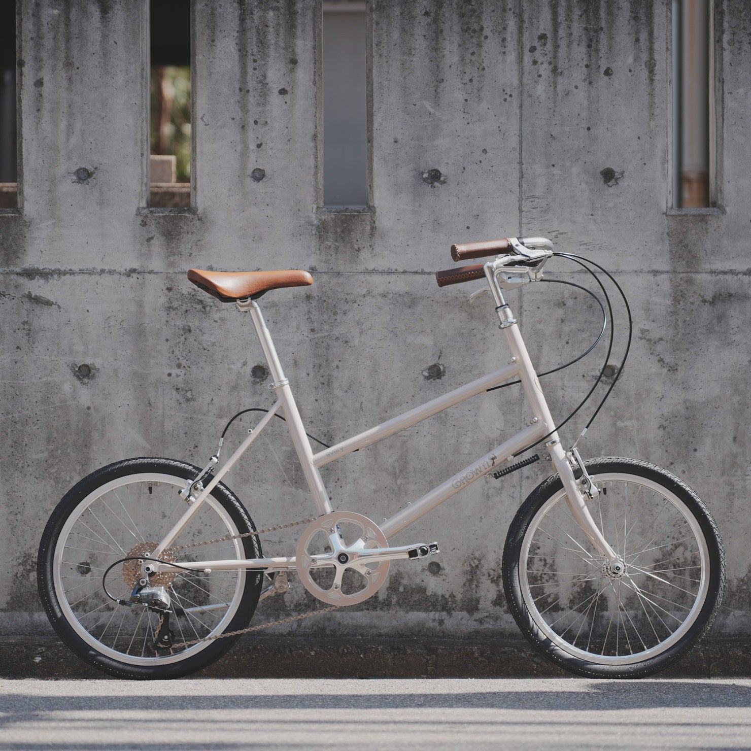 GROWN BIKE EVERY｜暮らしにちょうどいい、クロモリ20インチミニベロ