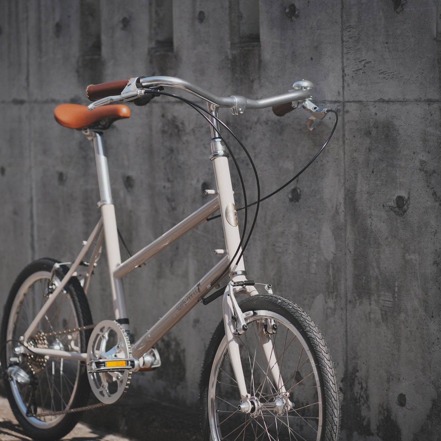 C860★8500円★　ミニベロ中古自転車 【20インチ　 グレー 】 楽天市場】ミニベロ 小径車 クロモリ メタリック 20インチ 14段変速
