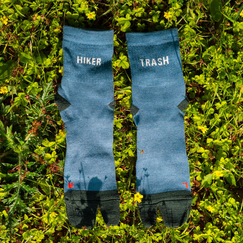 HIKER TRASH ZEN MONK HT30008 メリノウール足袋型トレイルソックス