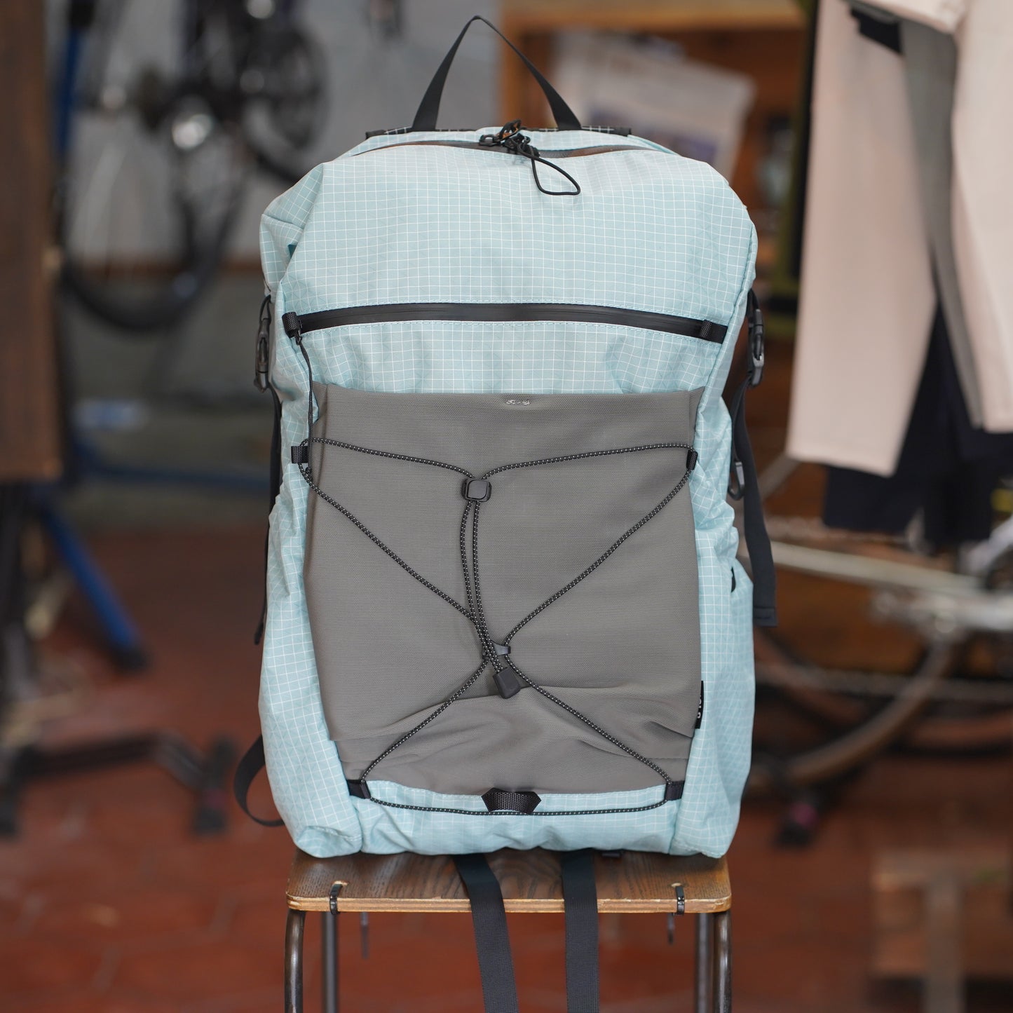 PUFF ツヌーガ バックパック アタックザック 軽量ザック デイハイクパック 登山用サブザック フロントメッシュポケット トレッキングギア