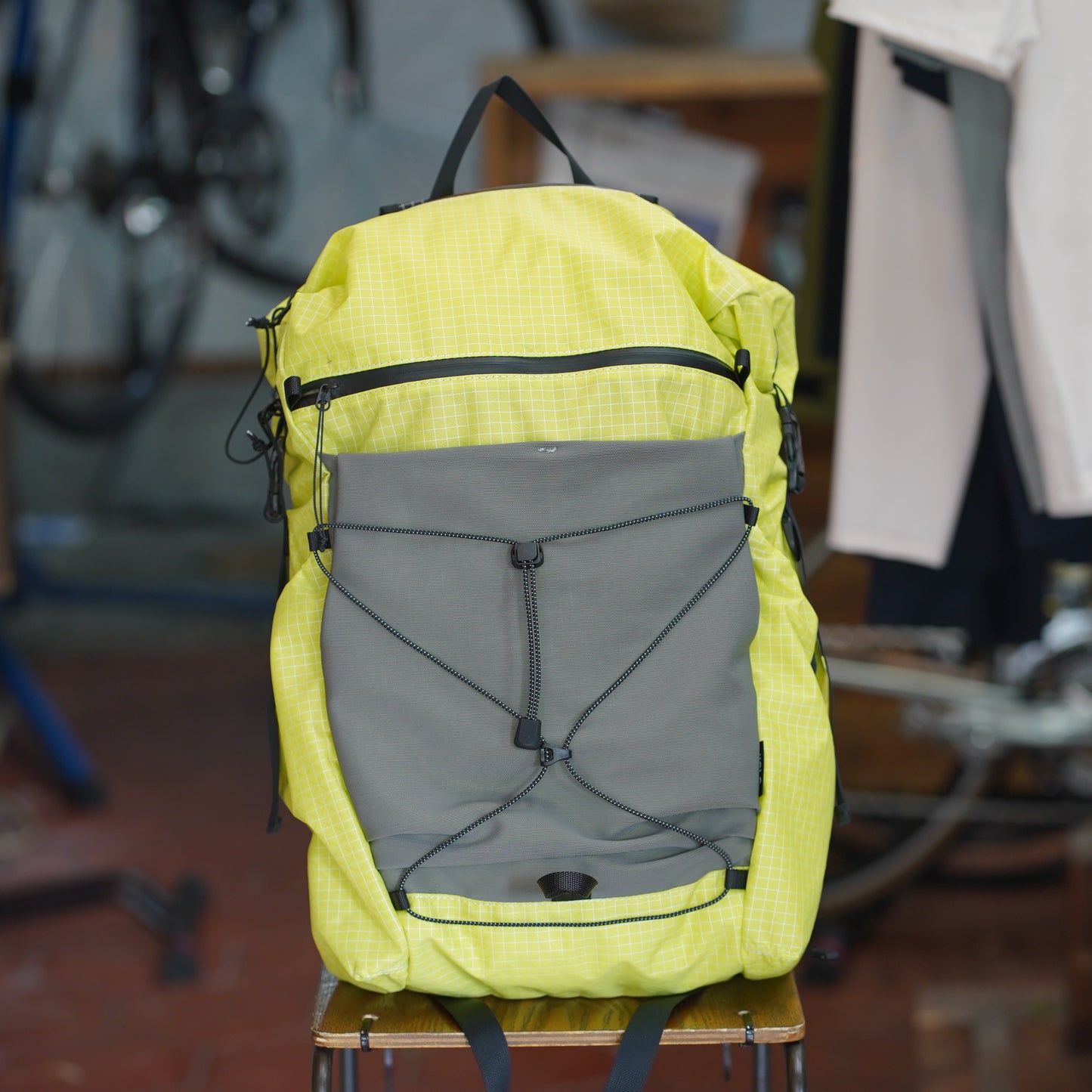 PUFF ツヌーガ バックパック アタックザック 軽量ザック デイハイクパック 登山用サブザック フロントメッシュポケット トレッキングギア