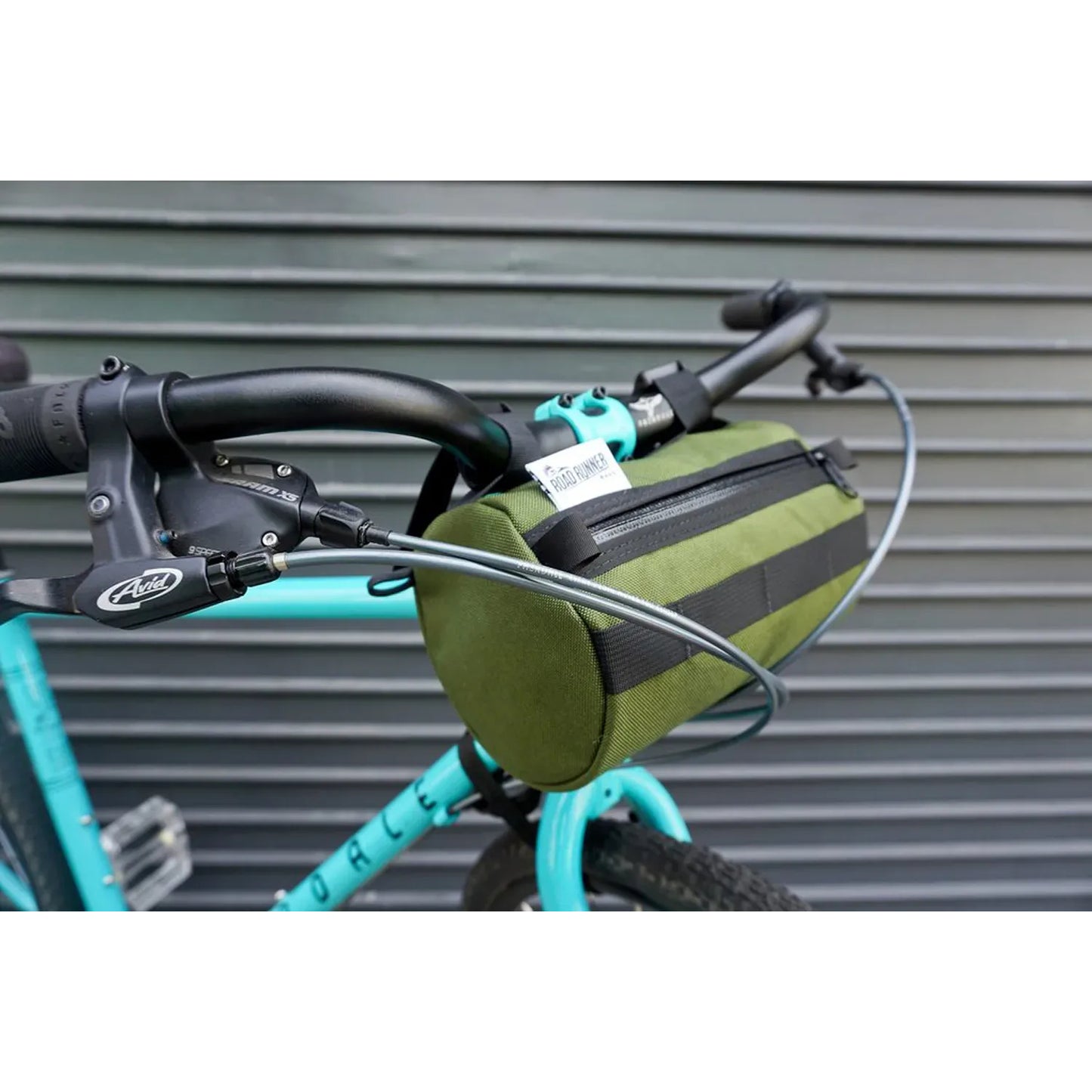 【在庫セール！】Burrito Supreme Handlebar Bag ハンドルバーバッグ 大容量 バイクパッキング ハンドルバッグ モールシステム バッグ 自転車 ロードランナー バッグ アメリカ製 自転車バッグ 通勤 ハンドルバッグ ツーリング バッグ 自転車