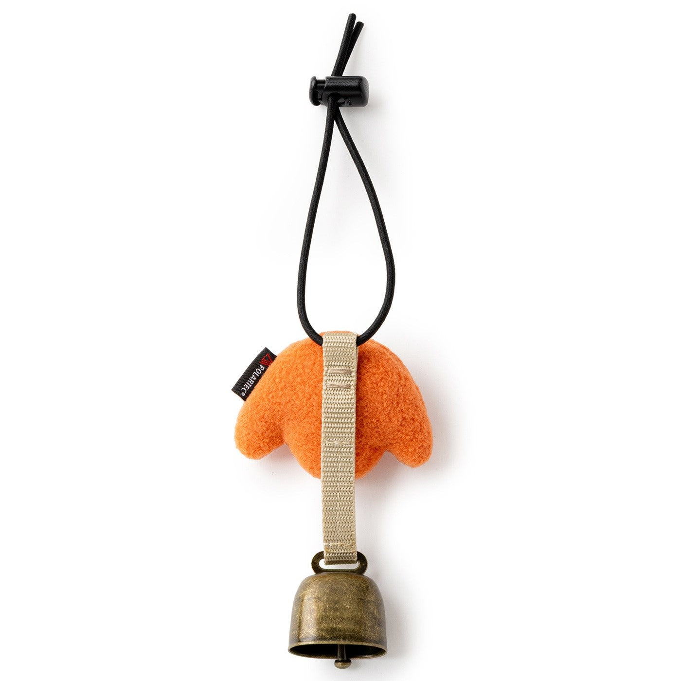 【narifuri × WONDER WORKS】消音できる熊鈴 「鈴モン」＜ポーラ族＞（NFPI-03） narifuri WONDER WORKS 鈴モン 熊鈴 キーホルダー サイクルアクセサリー リフレクターモンスターズ POLARTEC フリース