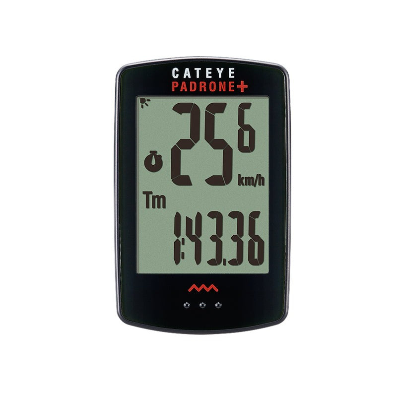 CATEYE PADRONE＋ CC-PA110W ワイヤレスサイクルコンピュータ ブラック