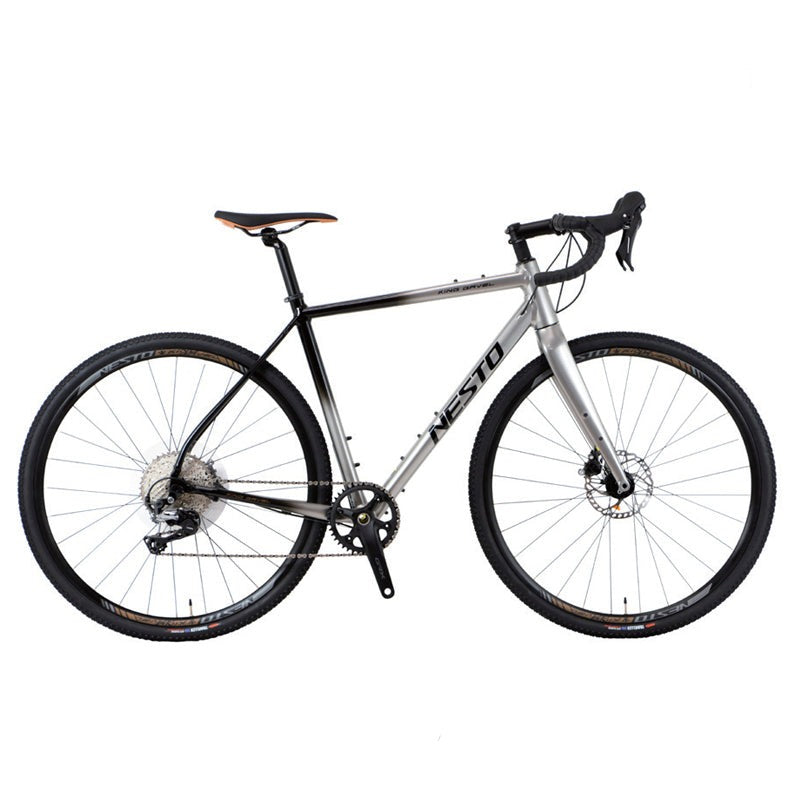 NESTO KING GAVEL 2026 グラベルロード SHIMANO GRX搭載 プラチナシルバー