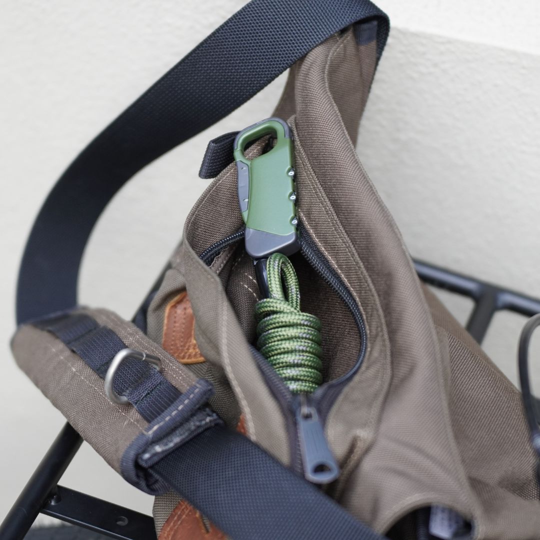 BUNA DOUBLE LOOP kuhaku ロック kuhaku BUNA 自転車 ワイヤーロック 軽量 自転車 ダイヤルロック コンパクト 自転車 ロープロック 自転車 盗難防止ロック 自転車 ダブルループロック