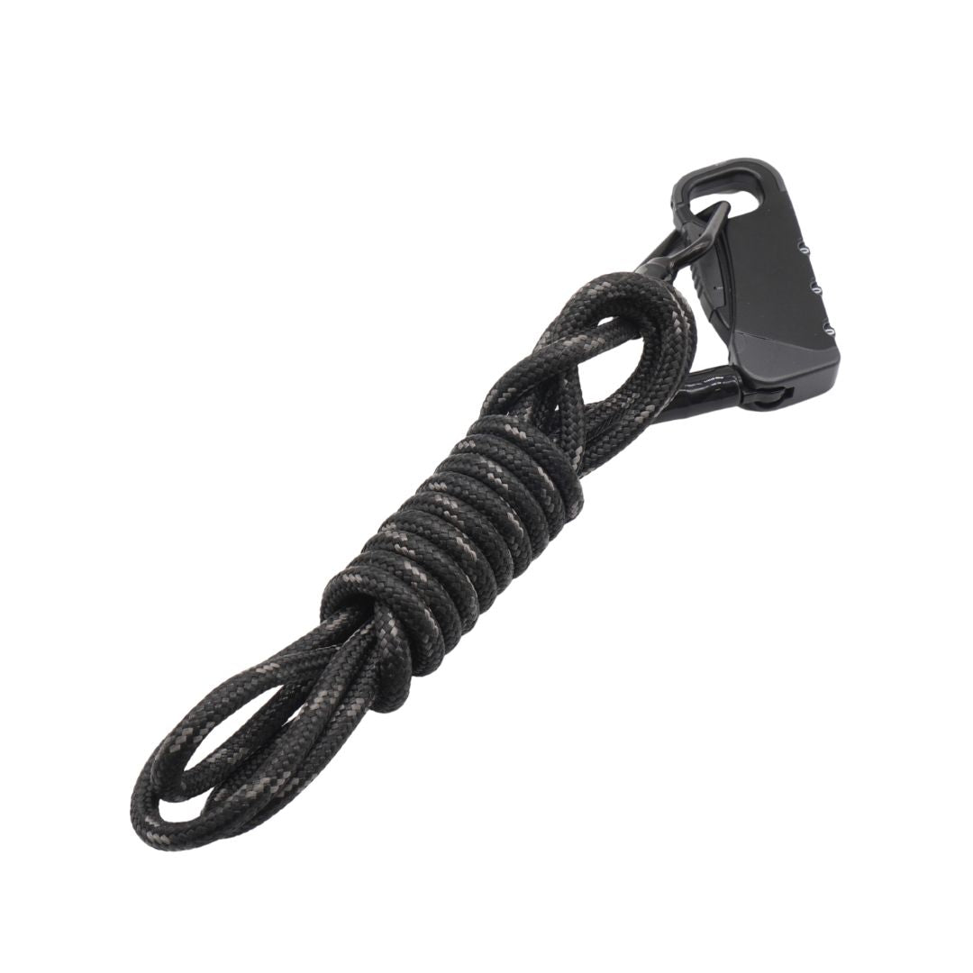 BUNA DOUBLE LOOP kuhaku ロック kuhaku BUNA 自転車 ワイヤーロック 軽量 自転車 ダイヤルロック コンパクト 自転車 ロープロック 自転車 盗難防止ロック 自転車 ダブルループロック