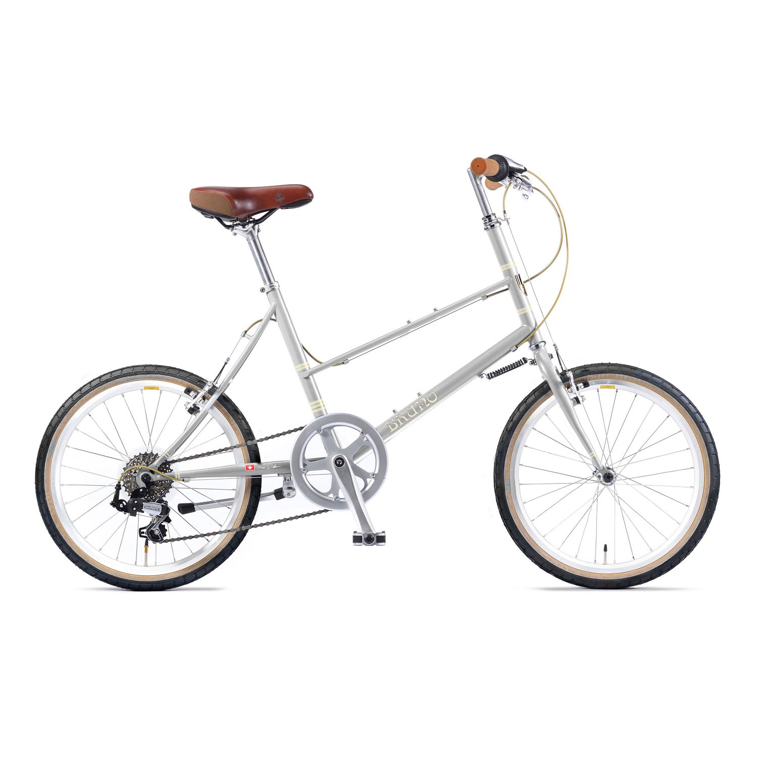 BRUNO MIXTE SILVER EDITION｜軽やかに街を楽しむ定番ミニベロ – 京都