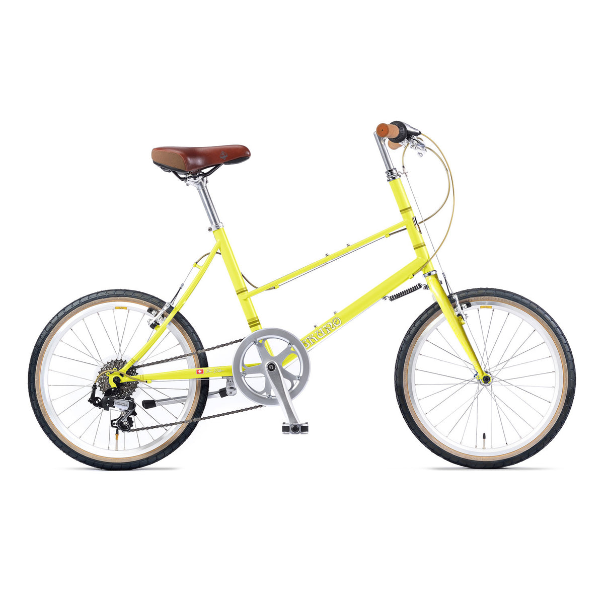 BRUNO MIXTE SILVER EDITION ミキストフレーム採用の街乗りミニベロ