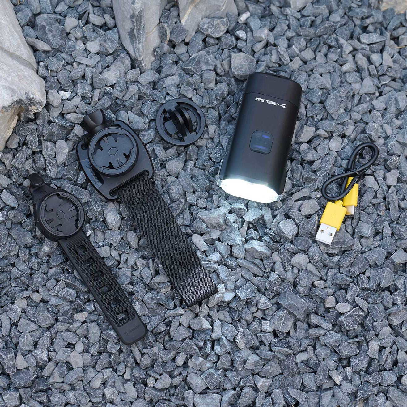 RIGEL MAX 自転車ライト 1500ルーメン 夜間走行 安全ライト 防水ライト IPX7 ヘルメットライト GoPro対応 長時間点灯ライト ハイパワーLEDライト 自転車 通勤ライド 安全装備