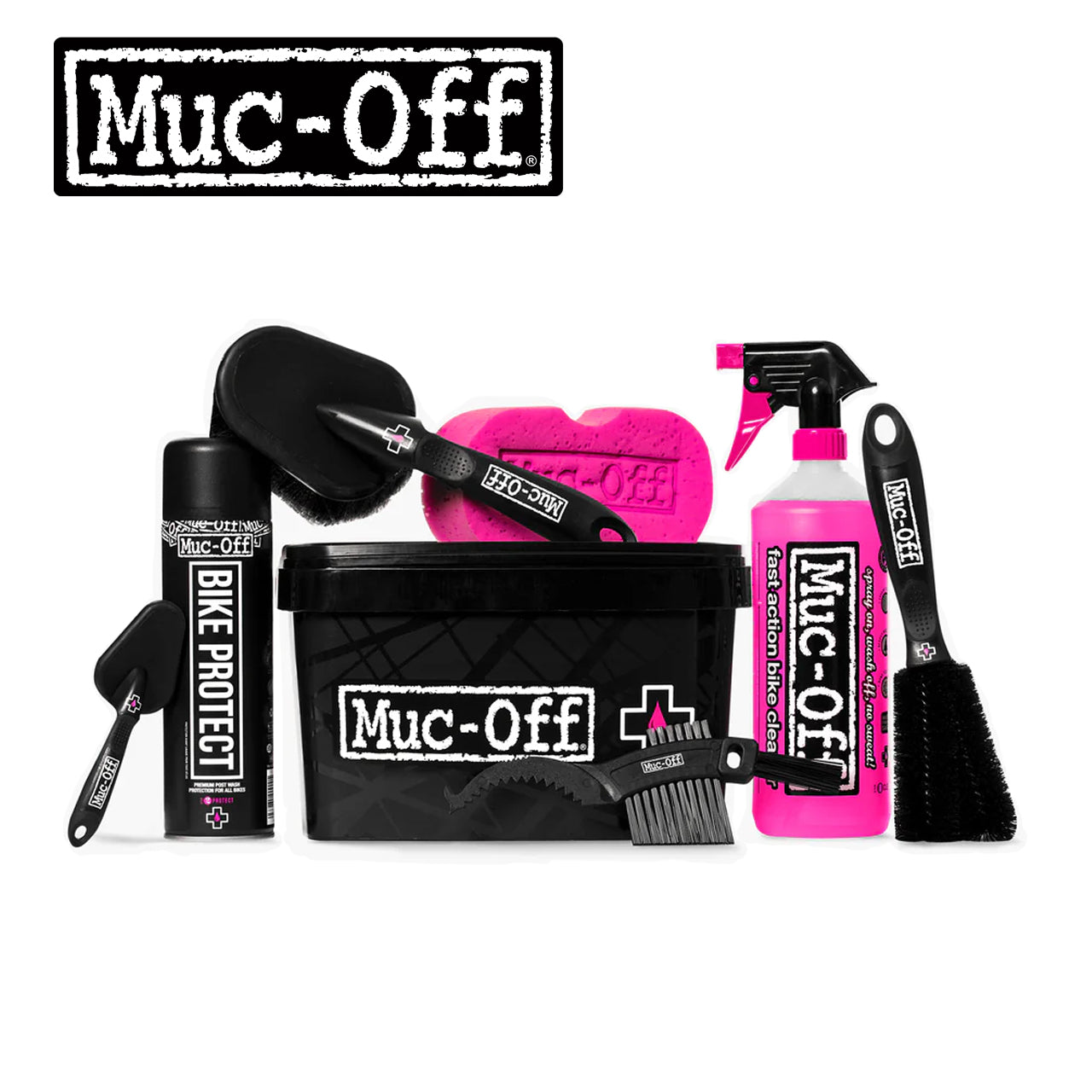 MUC-OFF 8IN1 BIKE CLEAN KIT｜洗車・コーティング・収納をまとめた