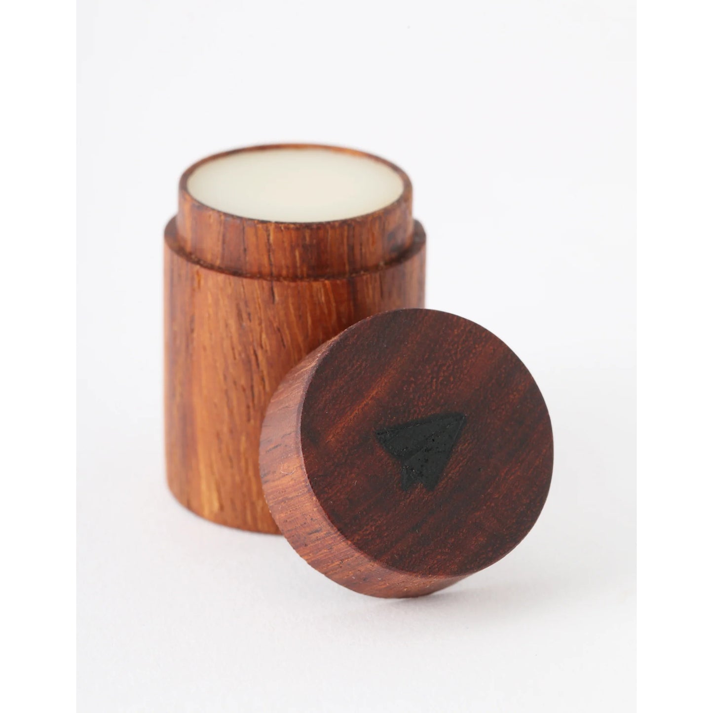 【naiad × PAPERSKY】Bee Wax Lip Cream ミツロウ リップクリーム 自然素材 リップバーム ウッドケース リップ 高山シャクナゲ 香り マルチバーム 保湿 ネパール クラフト ギフト リップクリーム