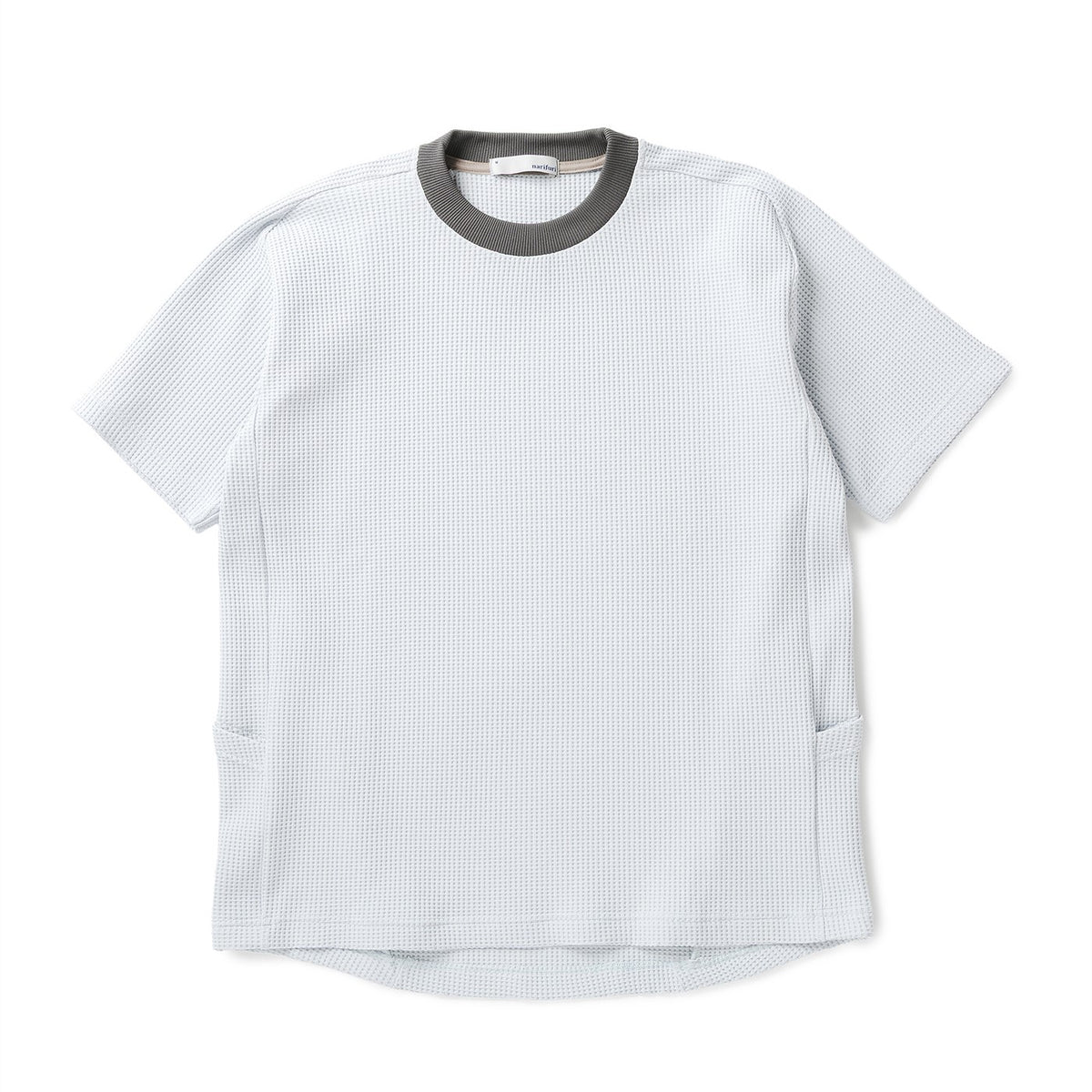 narifuri マルチワッフルクルーネックTシャツ NF1174 高機能ワッフルTシャツ