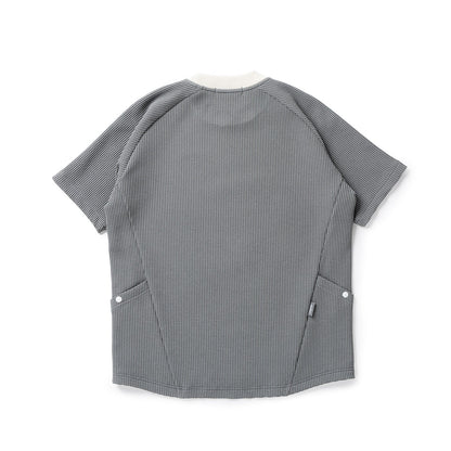 マルチワッフルクルーネックTシャツ（NF1174）