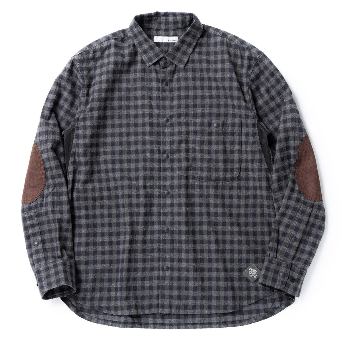 narifuri NFC ネルチェックシャツ NF4051 軽量コットンネルシャツ