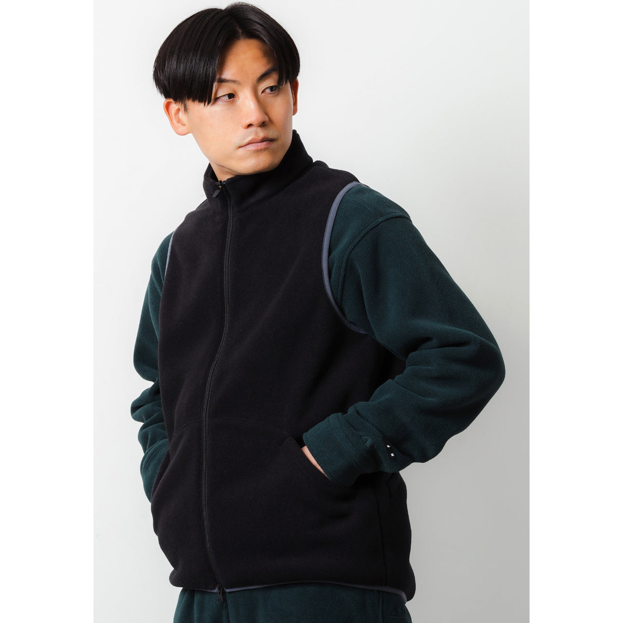 【在庫SALE / セール】POLARTECジップアップベスト（NF2075）