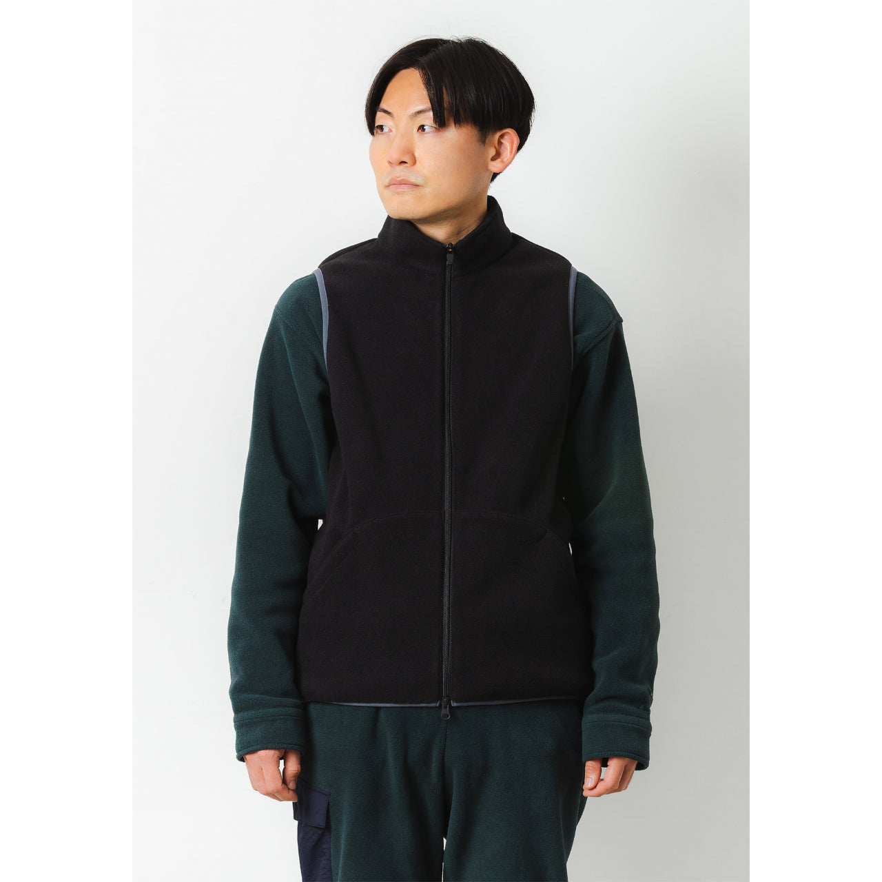 【在庫SALE / セール】POLARTECジップアップベスト（NF2075）