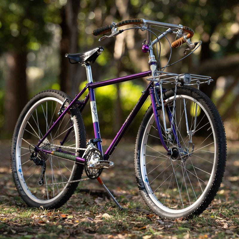 【NITTO × RIVENDELL】 52F-2 basket rack ニットー フロントラック リヴェンデル 自転車 自転車 ラック ダルメッキ クロモリラック 前カゴ用 フロントラック バスケット対応 自転車ラック スライド式 自転車 積載カスタムパーツ
