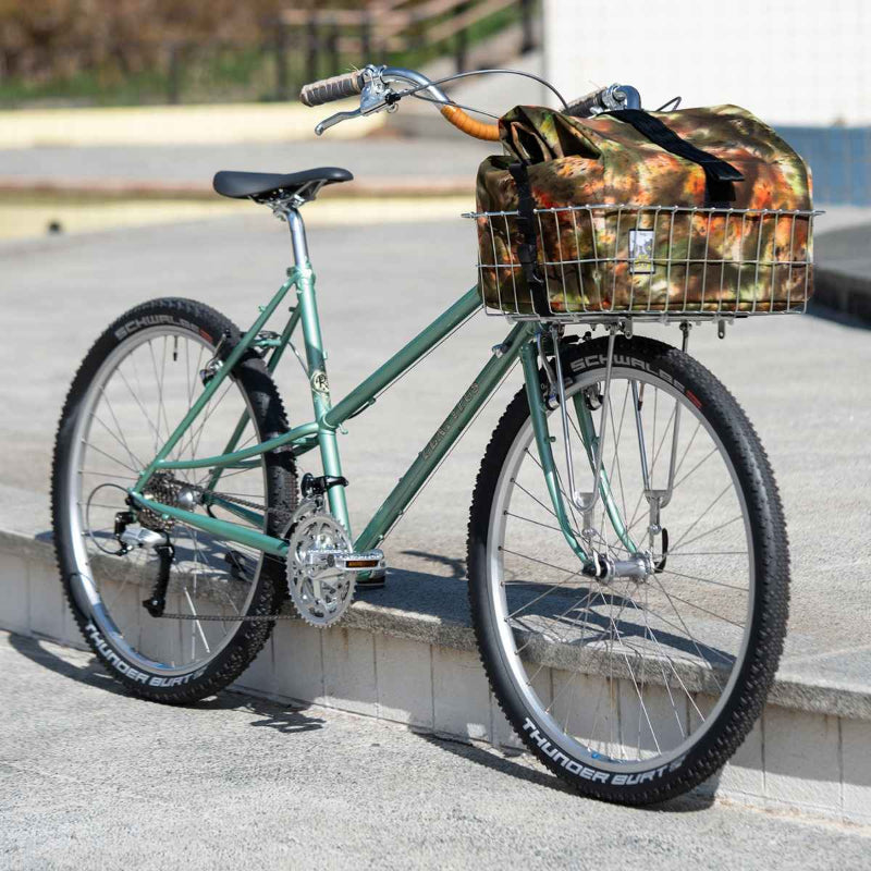 【NITTO × RIVENDELL】 52F-2 basket rack ニットー フロントラック リヴェンデル 自転車 自転車 ラック ダルメッキ クロモリラック 前カゴ用 フロントラック バスケット対応 自転車ラック スライド式 自転車 積載カスタムパーツ